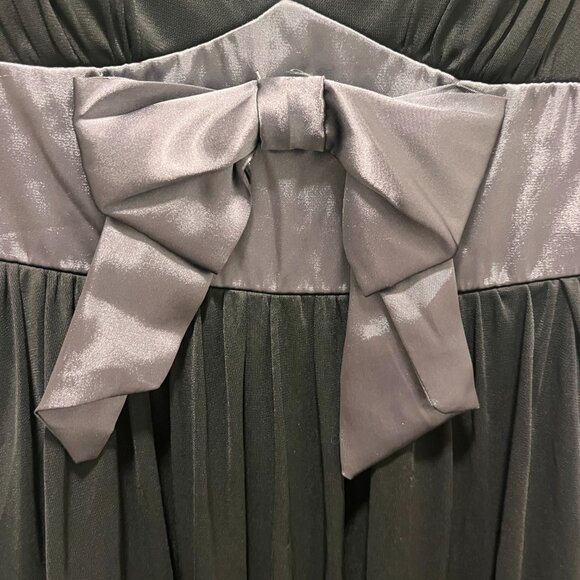 Vintage En Focus 90's Women's Dress Size 10 Black Whimsy goth Asymmetrical - Picture 3 of 7